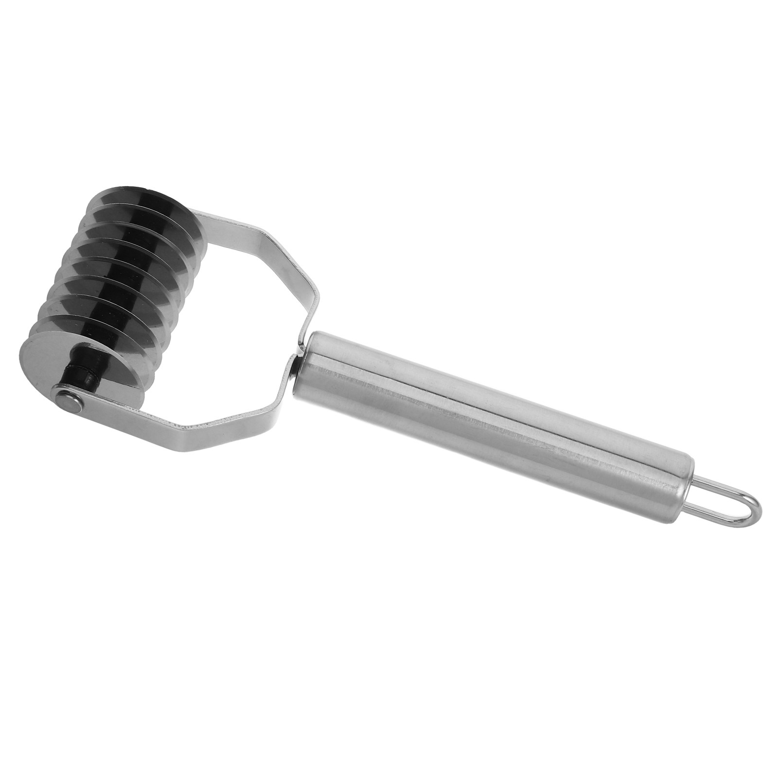 Kitchen Roller Baking - Handheld Stainless Steel Noodle Cutter and