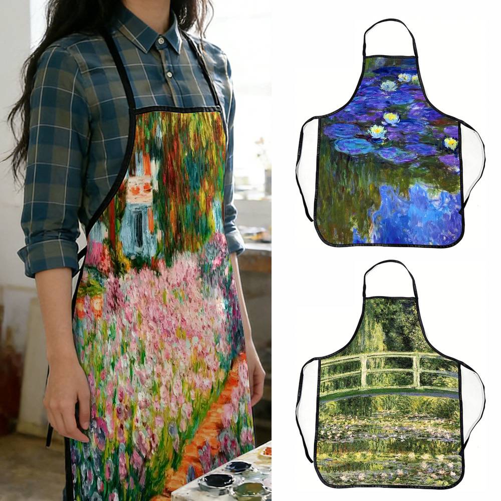 Kitchen Baking Drawing - Famous Drawing Art Claude Monet Prints