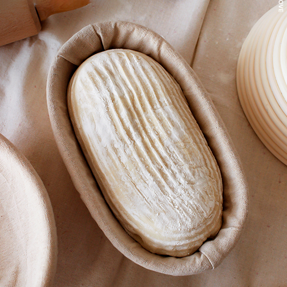 Proofing Basket Banneton - Rattan Bread Proofing Basket Natural Oval