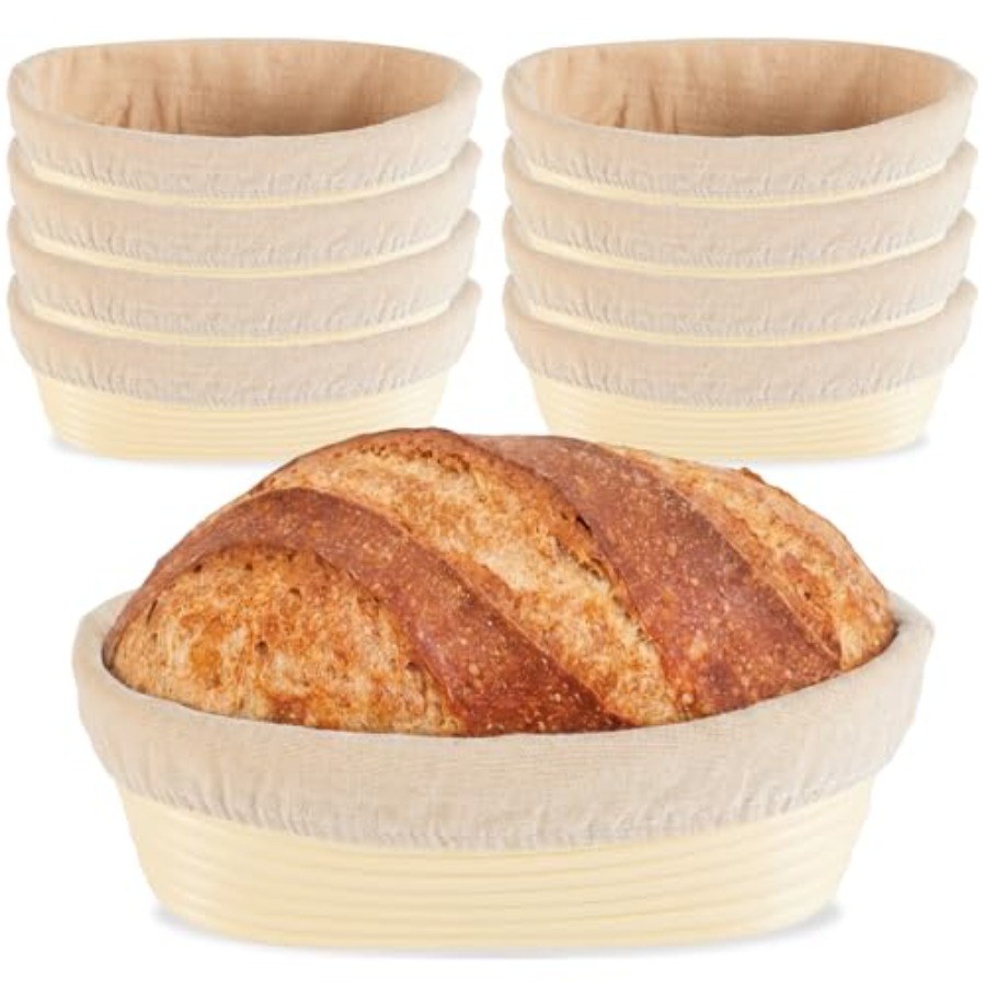 Proofing Basket Banneton - Pack Banneton Bread Proofing Basket 10