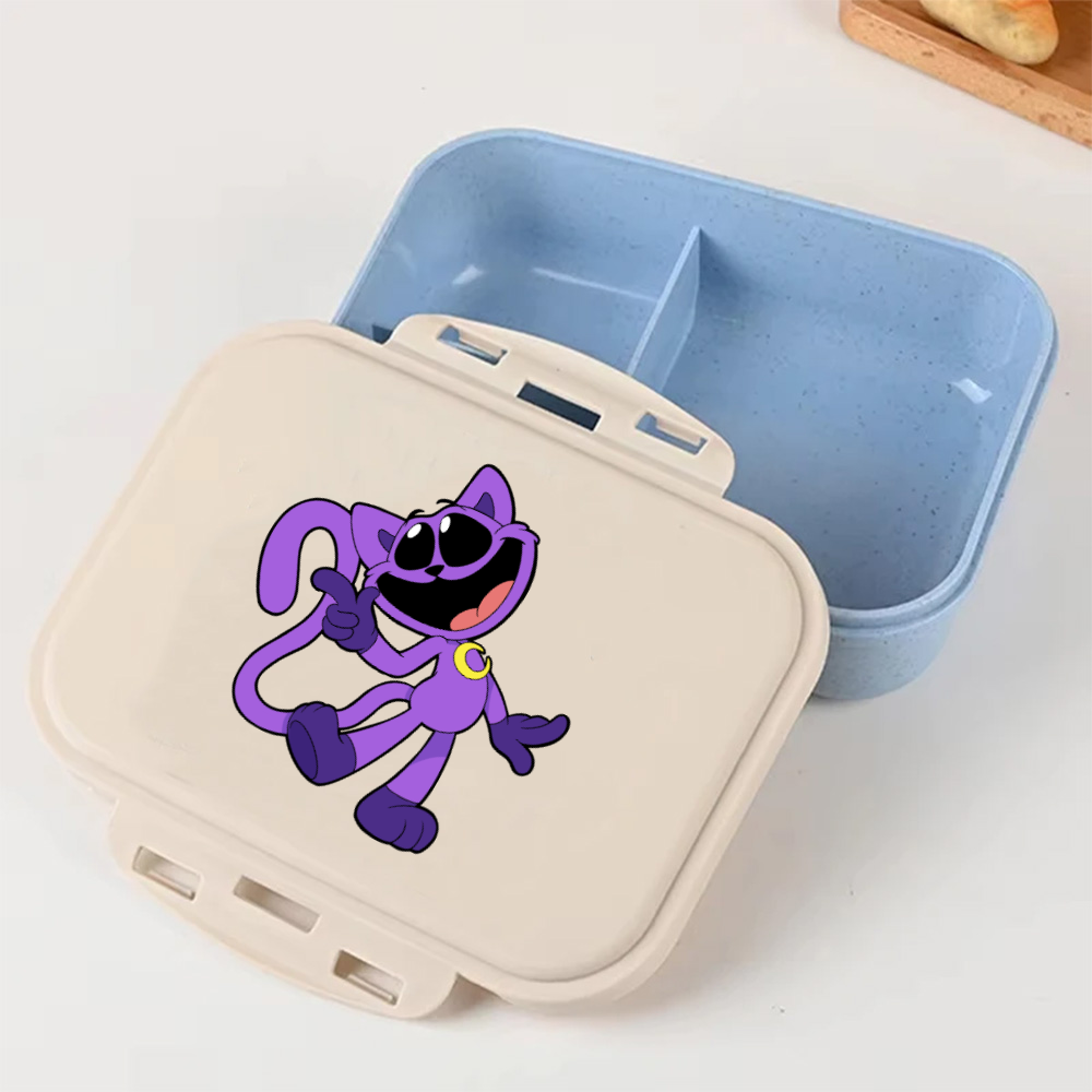 Kitchen Baking Gifts - Cartoon Poppy Playtime Blue Lunch Box