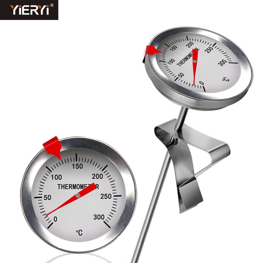 Oven Thermometer Analog - Yieryi 0-300°C Frying Food Thermometer Stainless