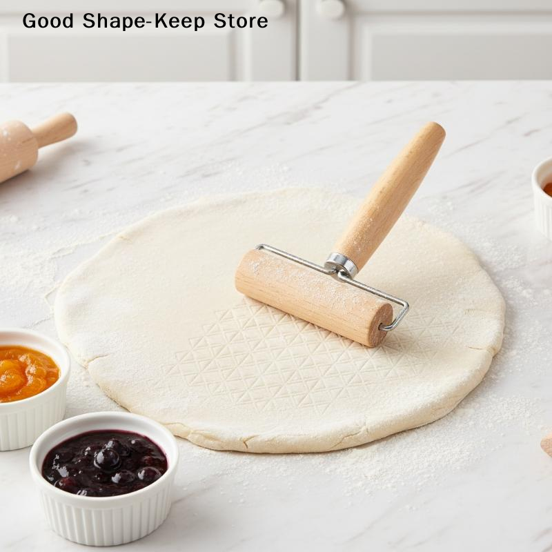 Kitchen Roller Baking - dailyNonstick Wooden Rolling Pin With Handle
