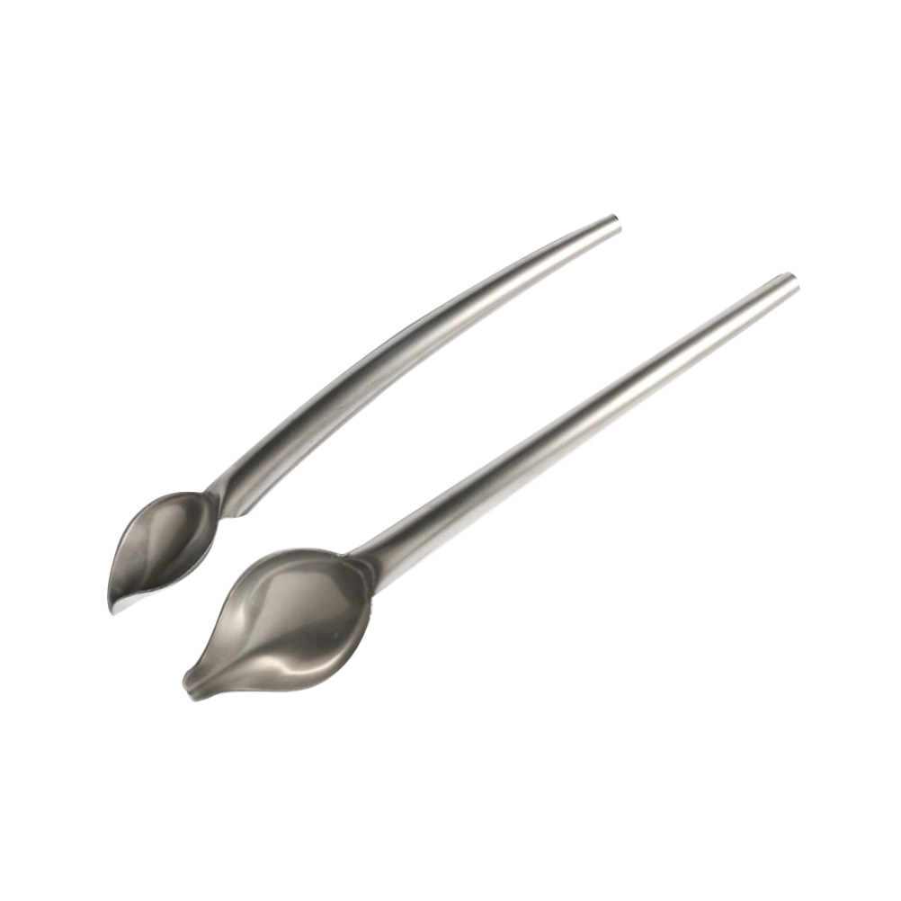 Kitchen Baking Drawing - 2 pcs Stainless Steel Decor Spoons