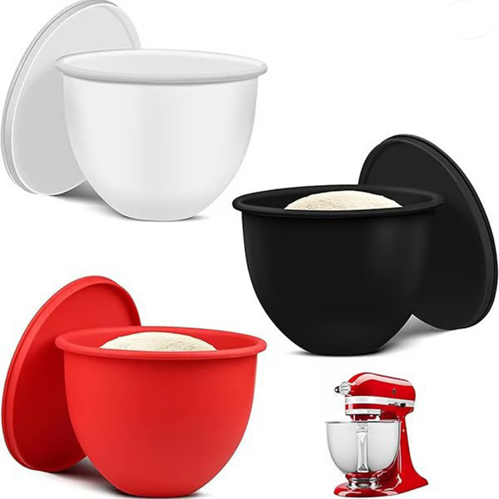 Kitchen Aid Baking Mixer - Silicone Liner Mixer Attachment Silicone Kitchen