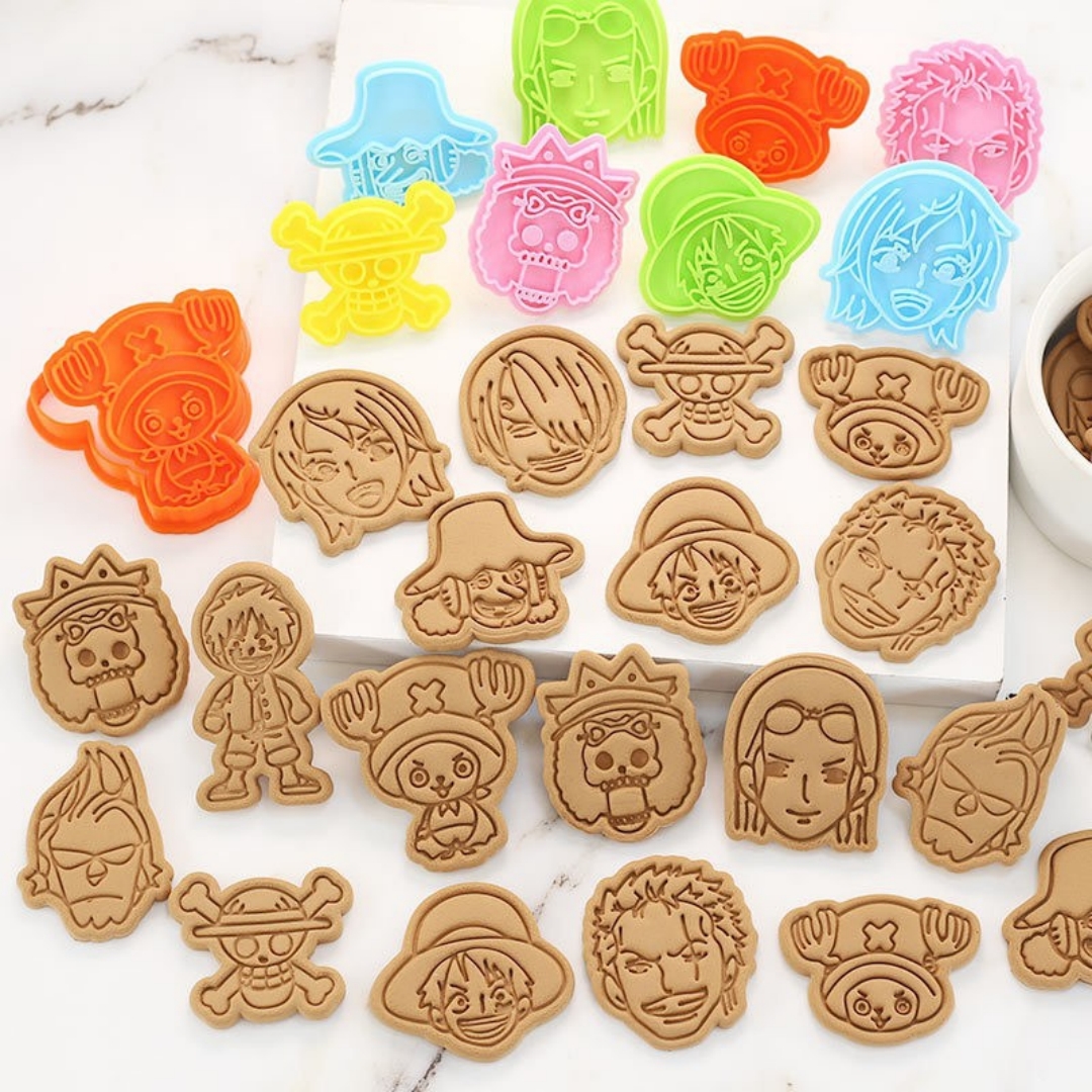 One Piece Cookie Cutter Set Cu - Kitchen Baking Gifts recensie en prijs