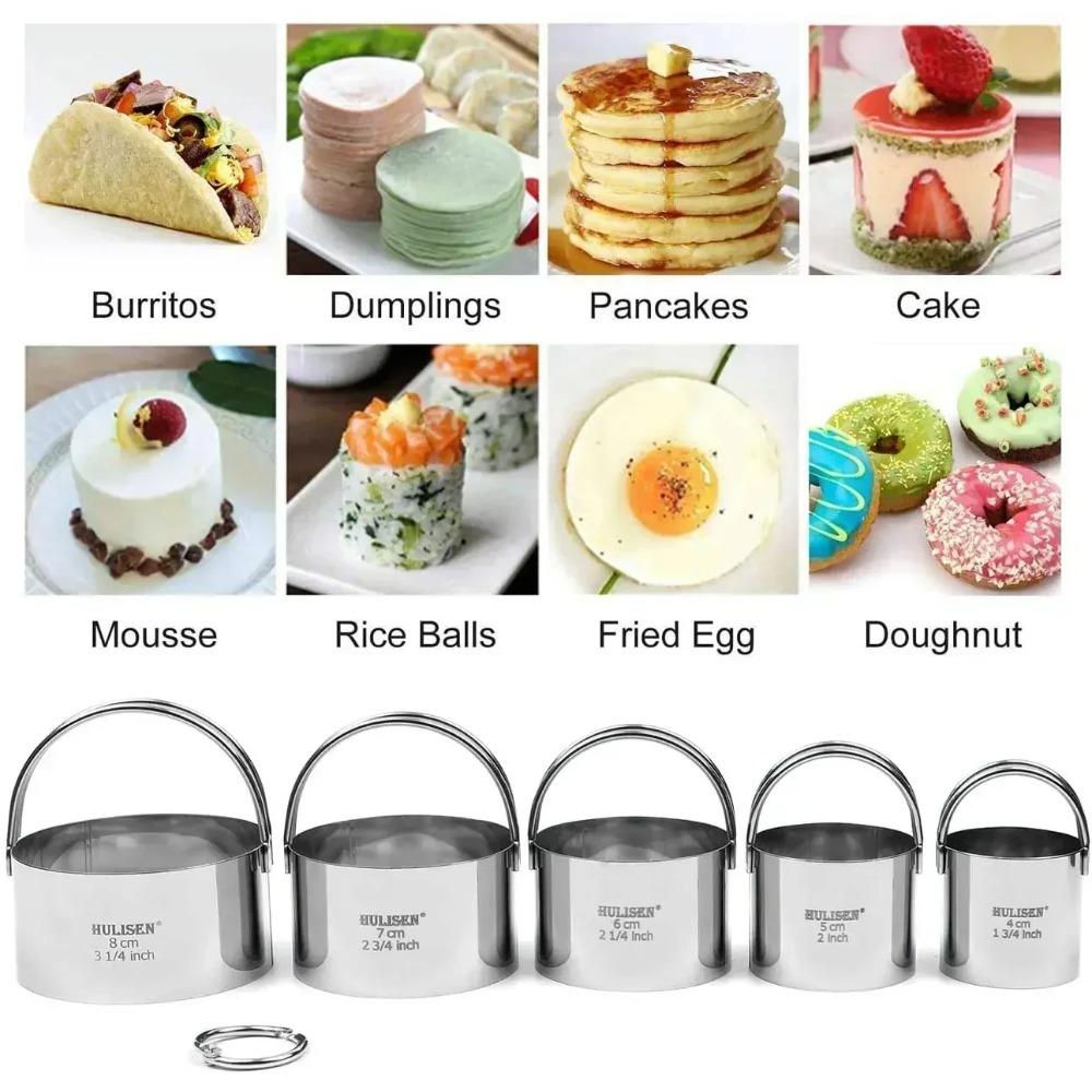 Biscuit Mold Set Round Stainle - Cookie Cutter Set recensie en prijs