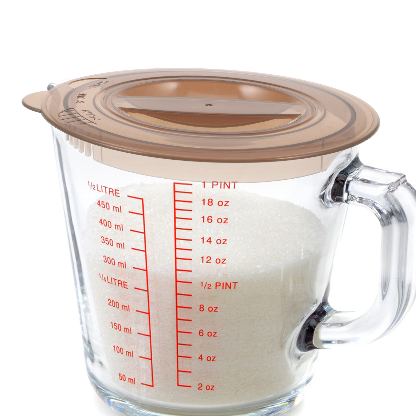 Plastic Measuring Cup Lid for  - Kitchen Baking Soda recensie en prijs