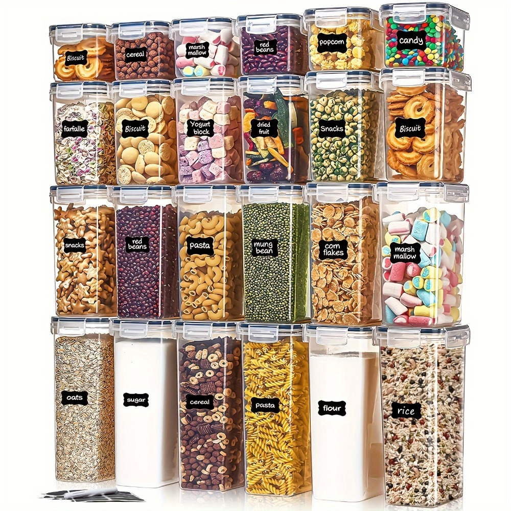 24Pcs Food Storage Containers  - Kitchen Baking Tray Storage recensie en prijs