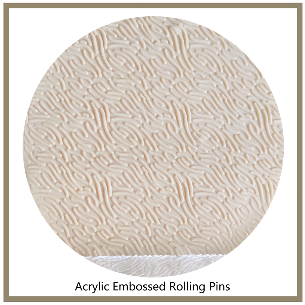 Acrylic Embossed Rolling Pin w - Kitchen Roller Baking recensie en prijs