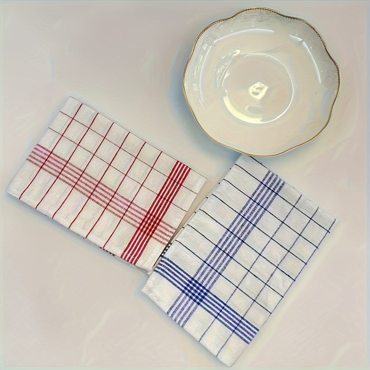 3/8Pcs, Colorful Simple Plaid  - Kitchen Baking Necessities recensie en prijs