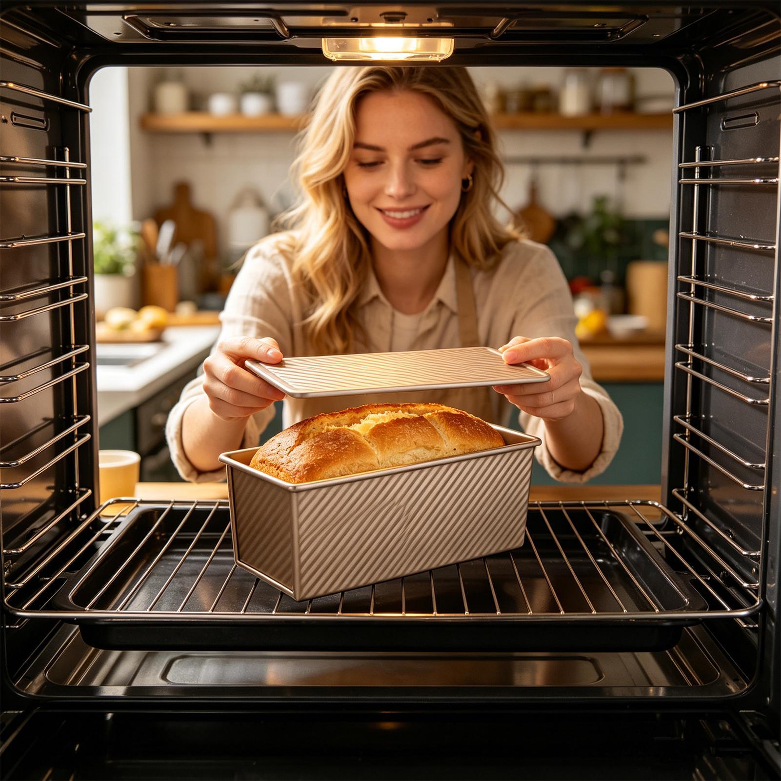 Bread Baking Pan Corrugated Ca - Kitchen Baking Tins recensie en prijs