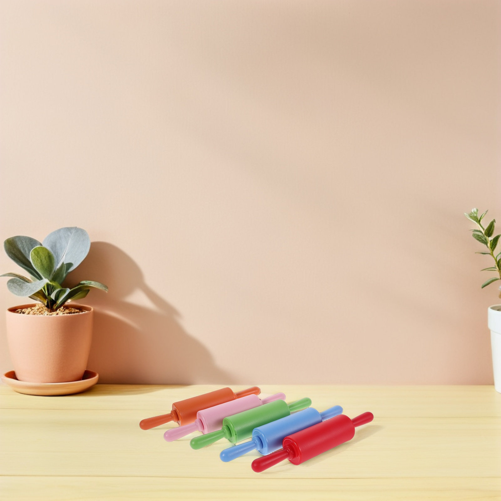 5Pcs Mini Plastic Rolling Pin  - Kitchen Roller Baking recensie en prijs