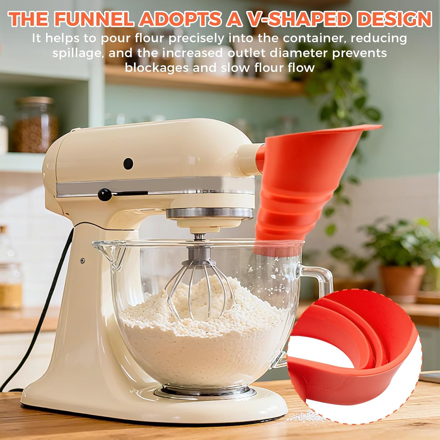 Food Grade BPA-Free Silicone F - Kitchen Aid Baking Mixer recensie en prijs