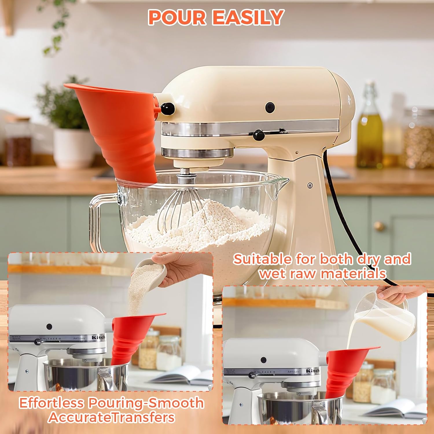 Food Grade BPA-Free Silicone F - Kitchen Aid Baking Mixer recensie en prijs