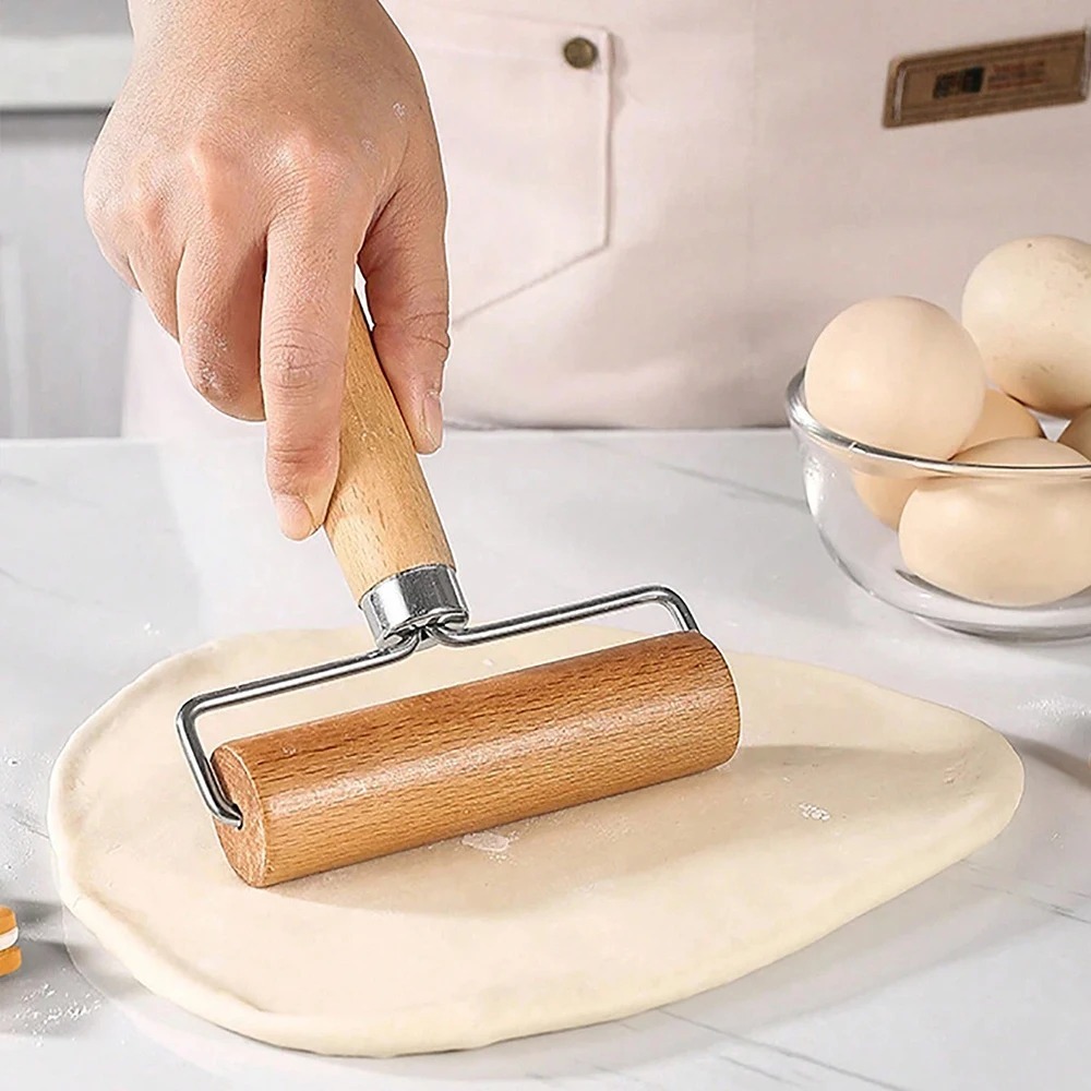 1Pc Wooden Rolling Pin Handhel - Kitchen Roller Baking recensie en prijs