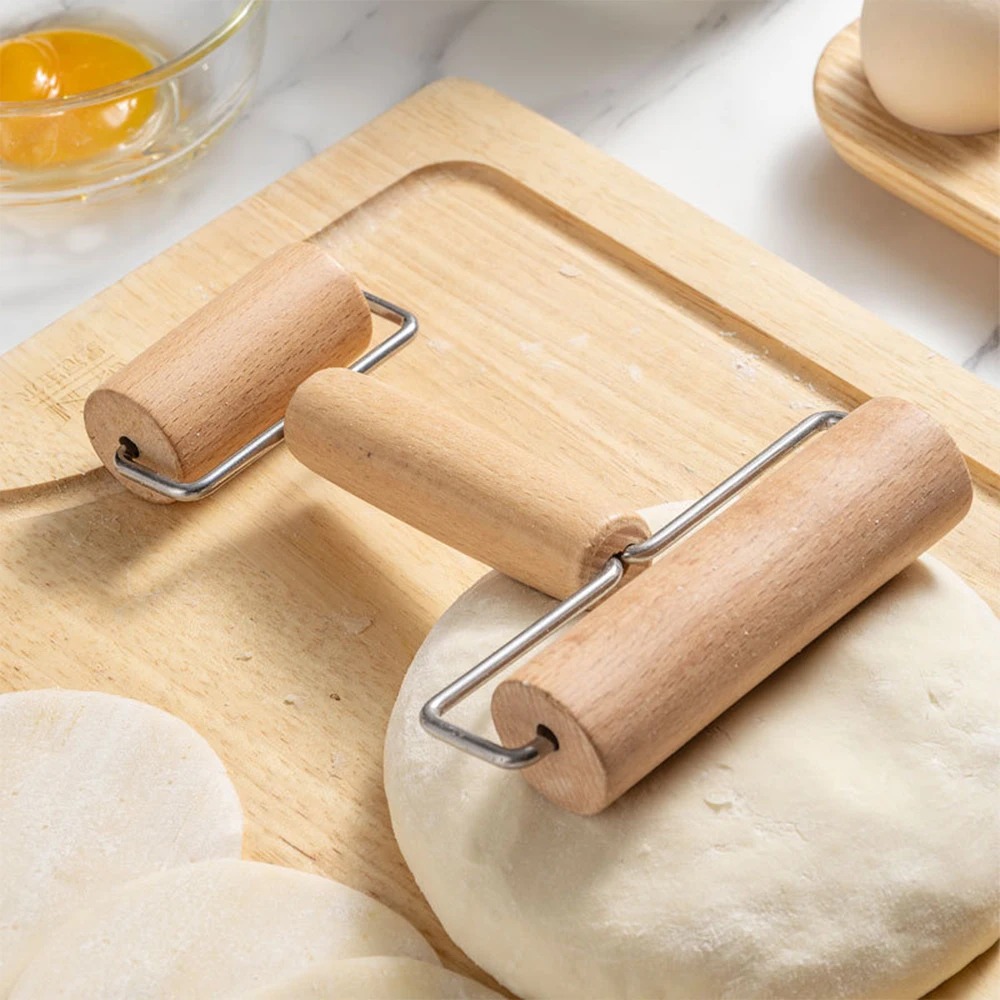 1Pc Wooden Rolling Pin Handhel - Kitchen Roller Baking recensie en prijs