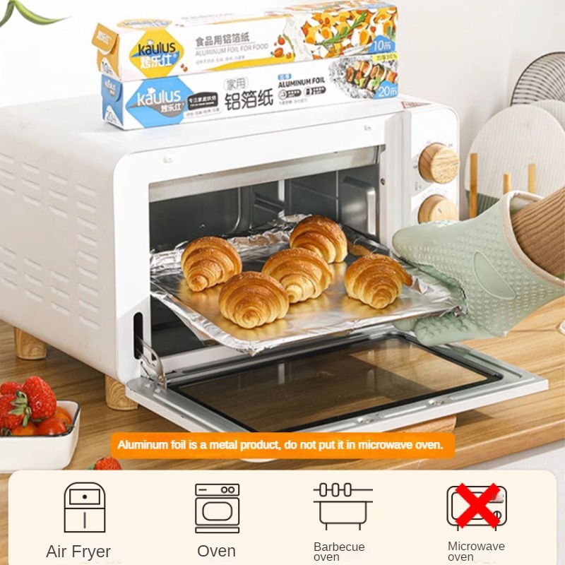 Zackoo 10/20/40M Aluminium Foi - Kitchen Baking Tins recensie en prijs