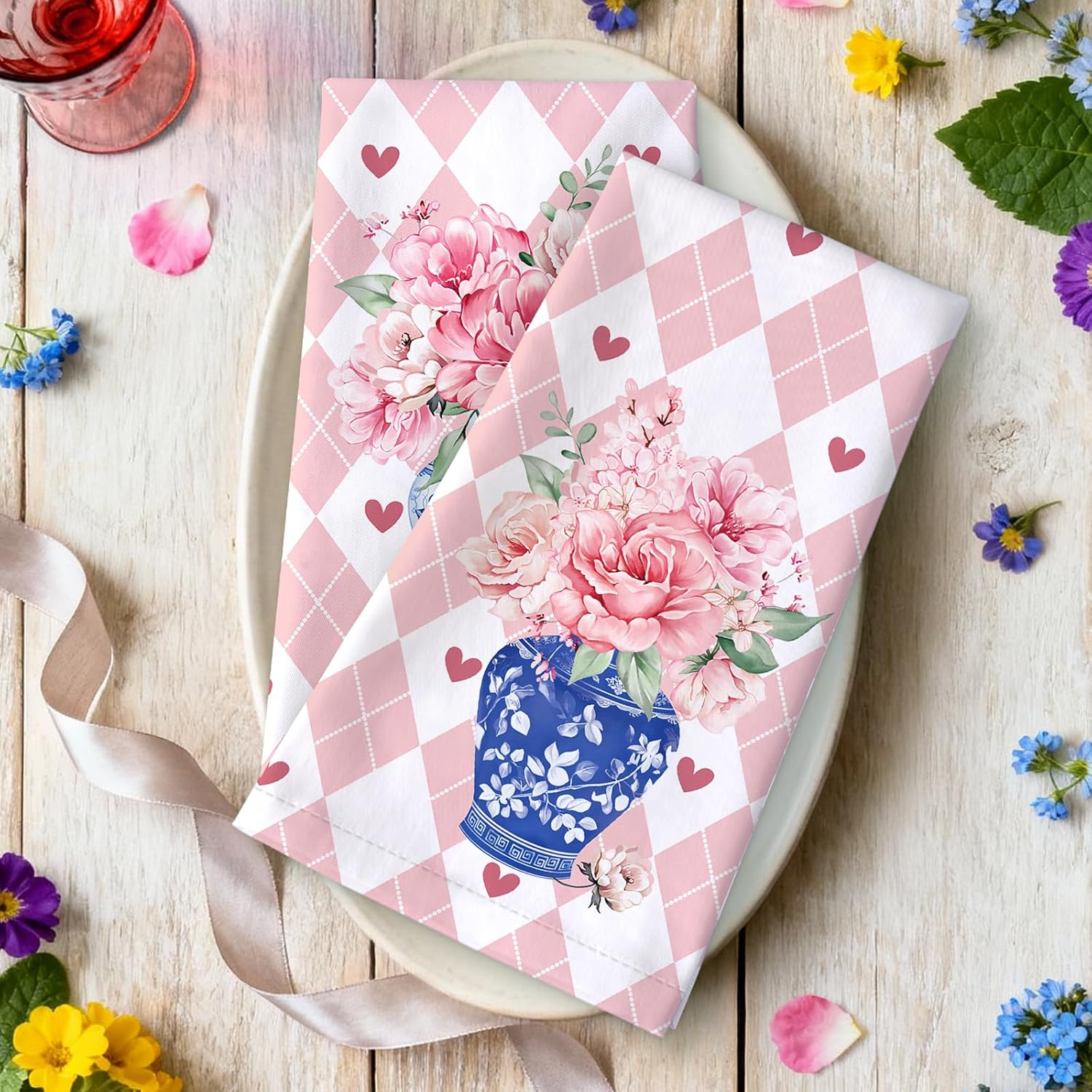 2Pcs, Pink and White Diamond-P - Kitchen Baking Necessities recensie en prijs