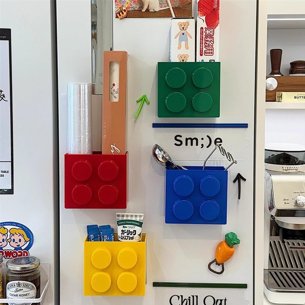 Lego-Style Magnetic Refrigerat - Kitchen Baking Tray Storage recensie en prijs
