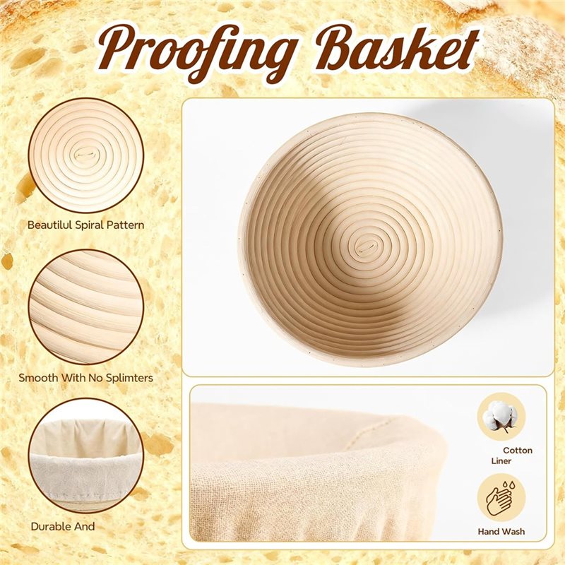 A74E-Bread Baking Supplies, So - Proofing Basket Banneton recensie en prijs