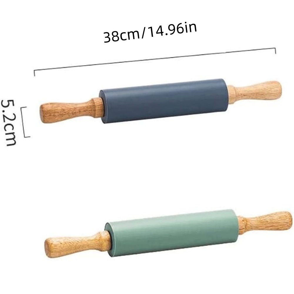 Non-Stick Silicone Rolling Pin - Kitchen Roller Baking recensie en prijs