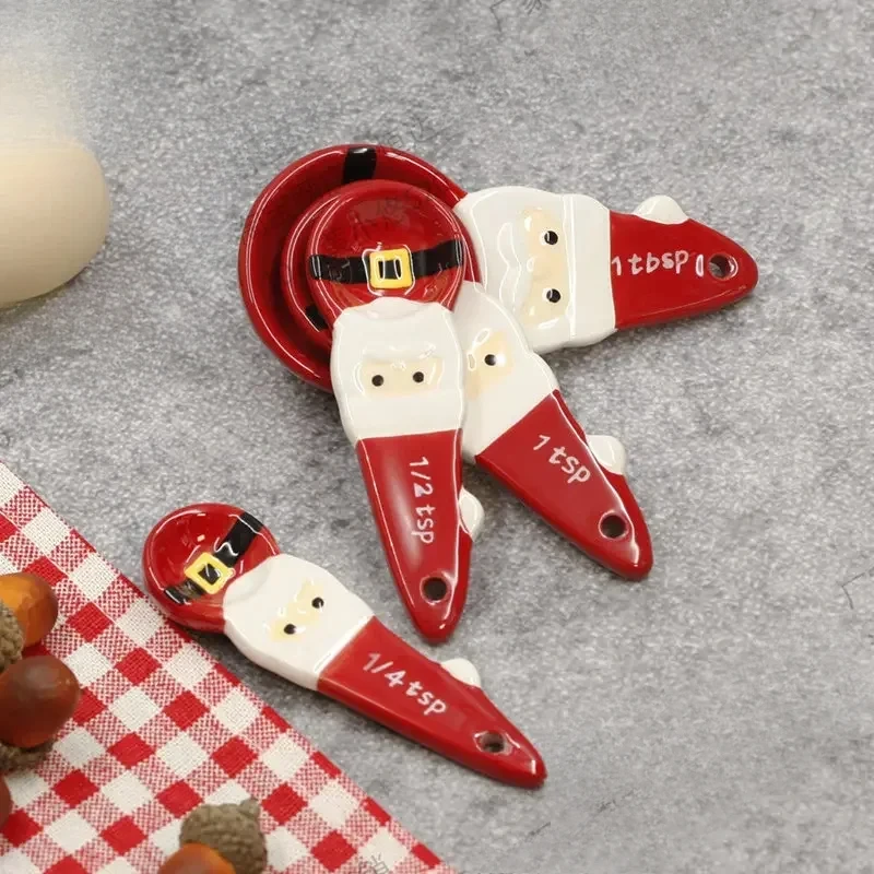 4pcs Christmas Measuring Spoon - Kitchen Baking Gifts recensie en prijs