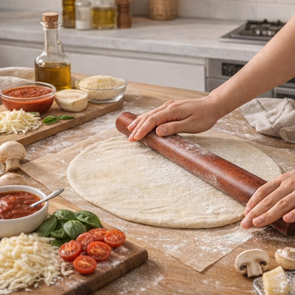 17-inch Wood Rolling Pin, Non- - Kitchen Roller Baking recensie en prijs