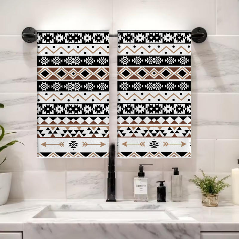 2Pcs, Black and White Geometri - Kitchen Baking Necessities recensie en prijs
