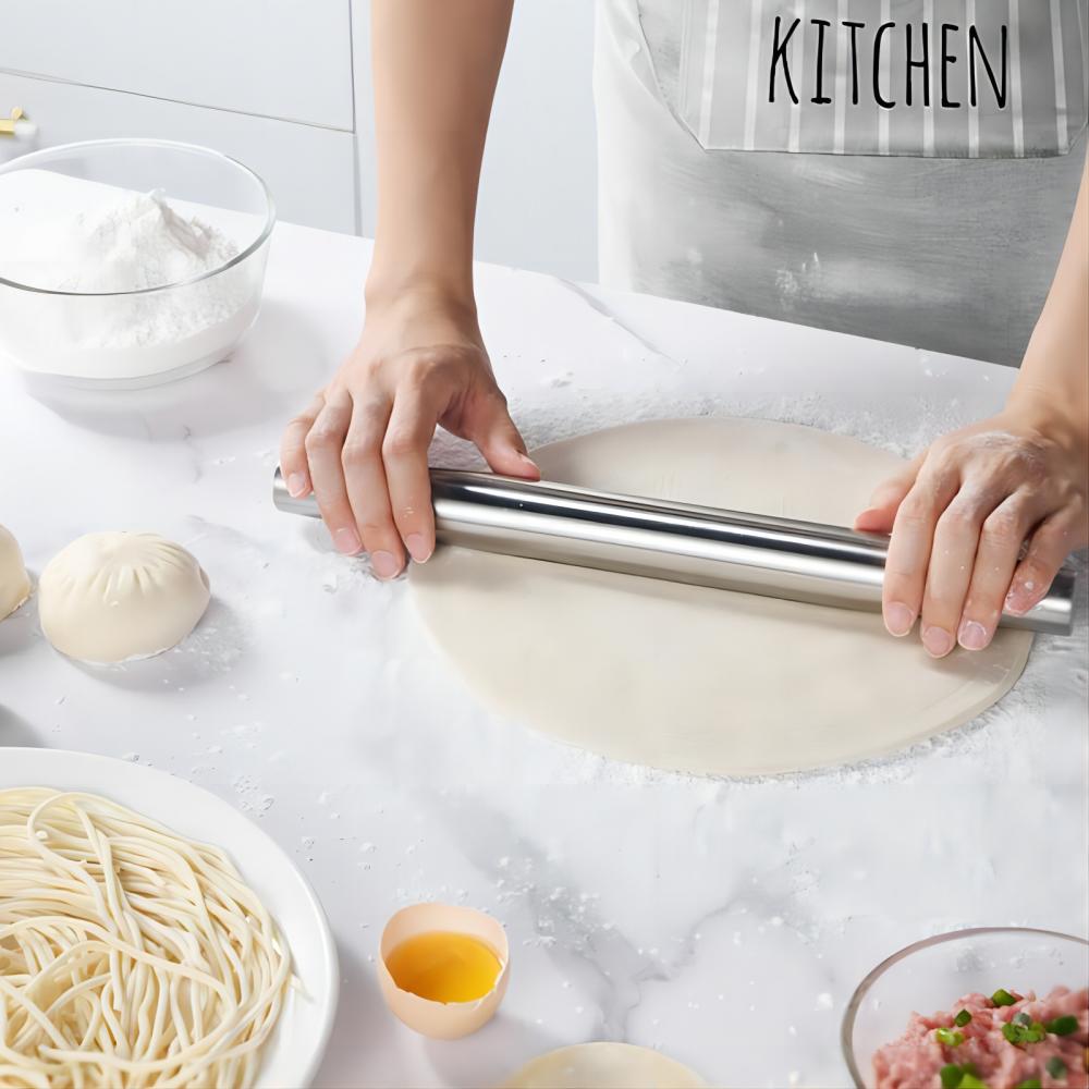 Stainless Steel Rolling Pin Ba - Kitchen Roller Baking recensie en prijs