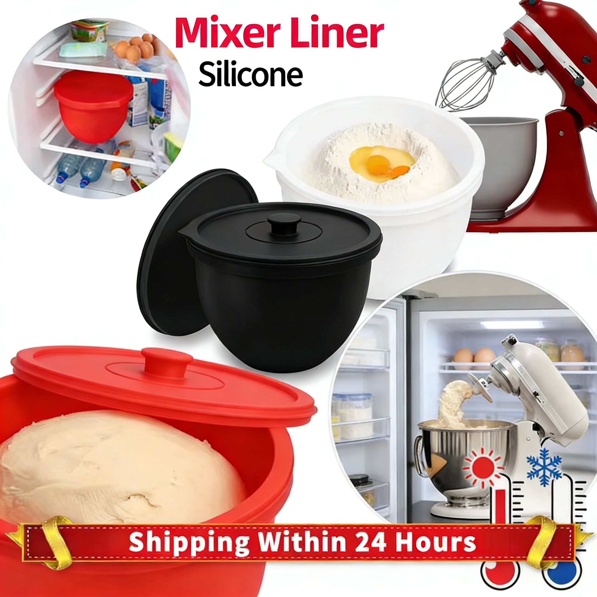 1PC Universal Silicone Pad Lin - Kitchen Aid Baking Mixer recensie en prijs