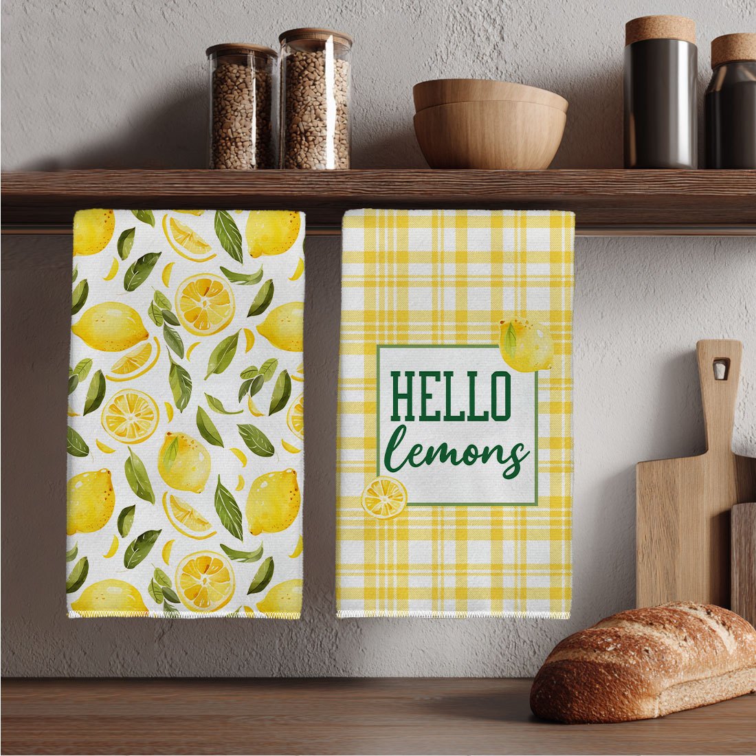 2Pcs, Yellow and White Checker - Kitchen Baking Necessities recensie en prijs