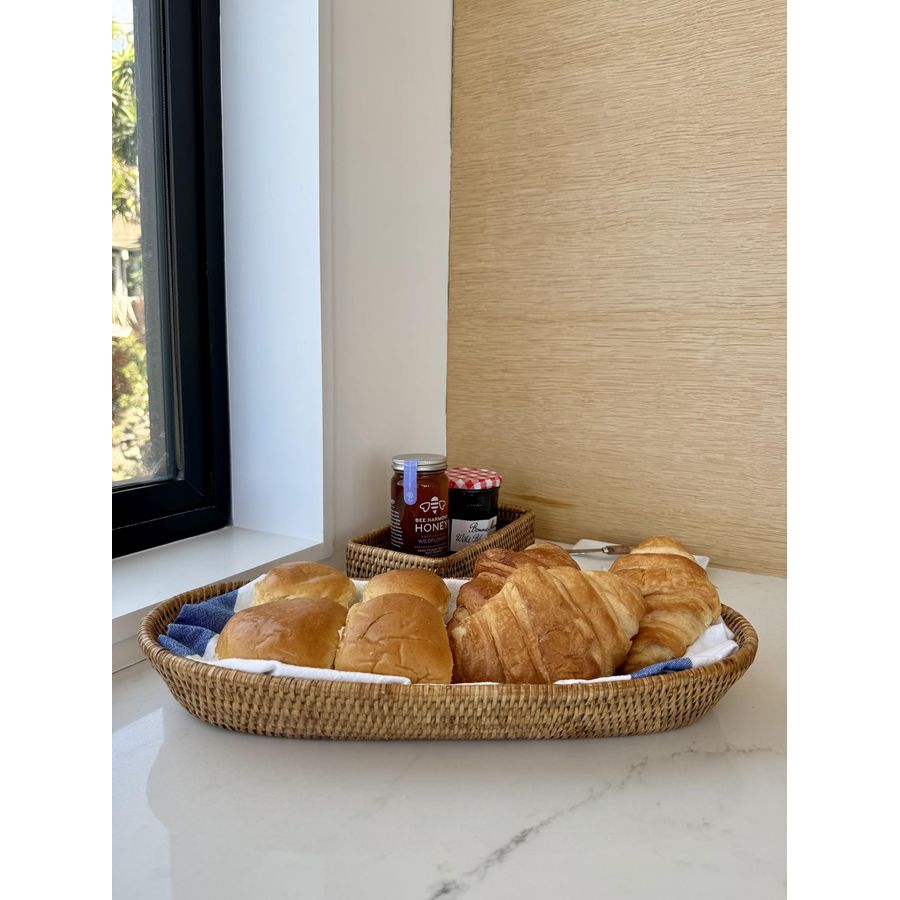La Jolla Bread Basket Woven Ra - Kitchen Baking Tray Storage recensie en prijs