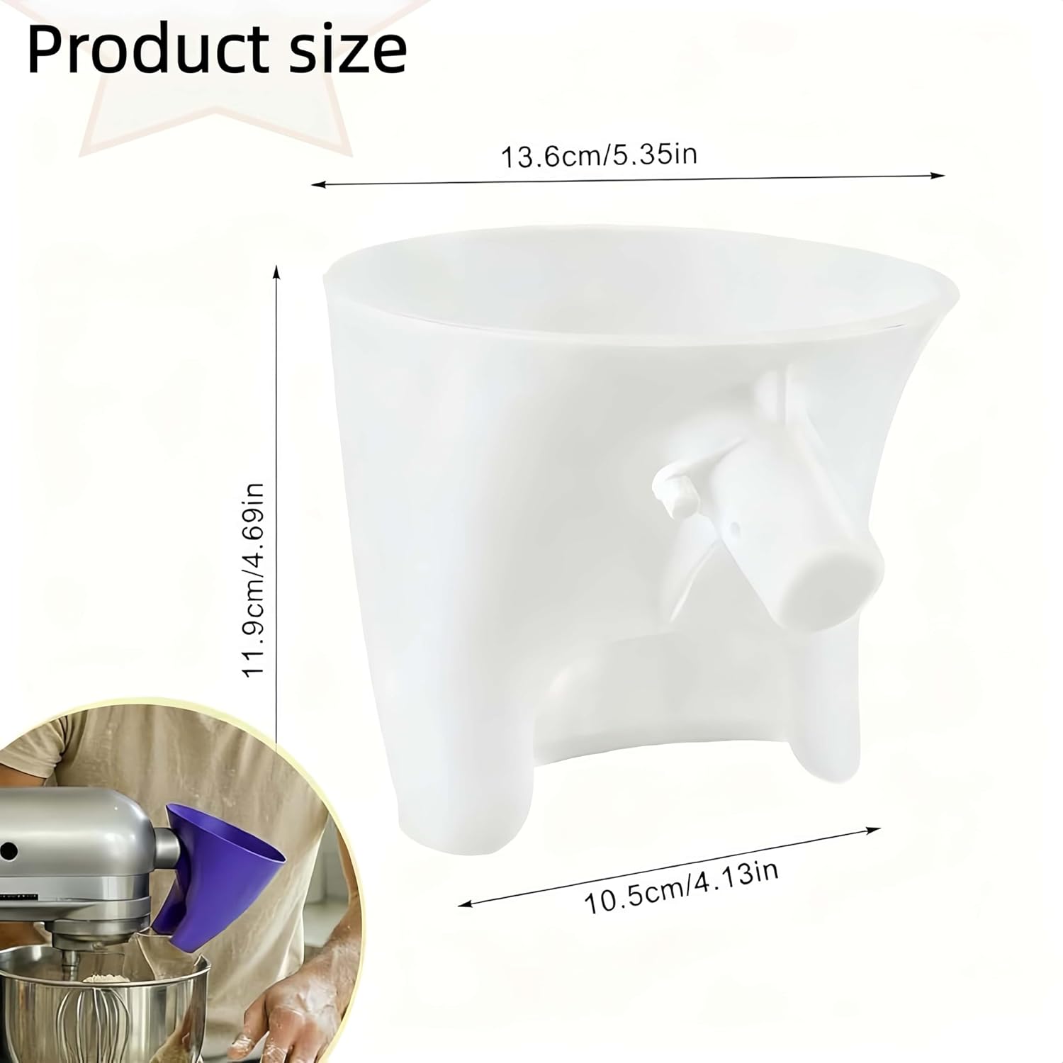 Flour Funne Mixer for Kitchen  - Kitchen Aid Baking Mixer recensie en prijs
