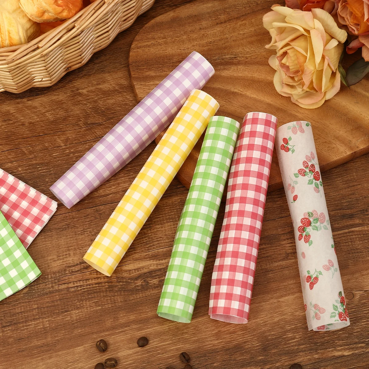 50Pcs Oilproof Wrapping Paper  - Kitchen Baking Gifts recensie en prijs