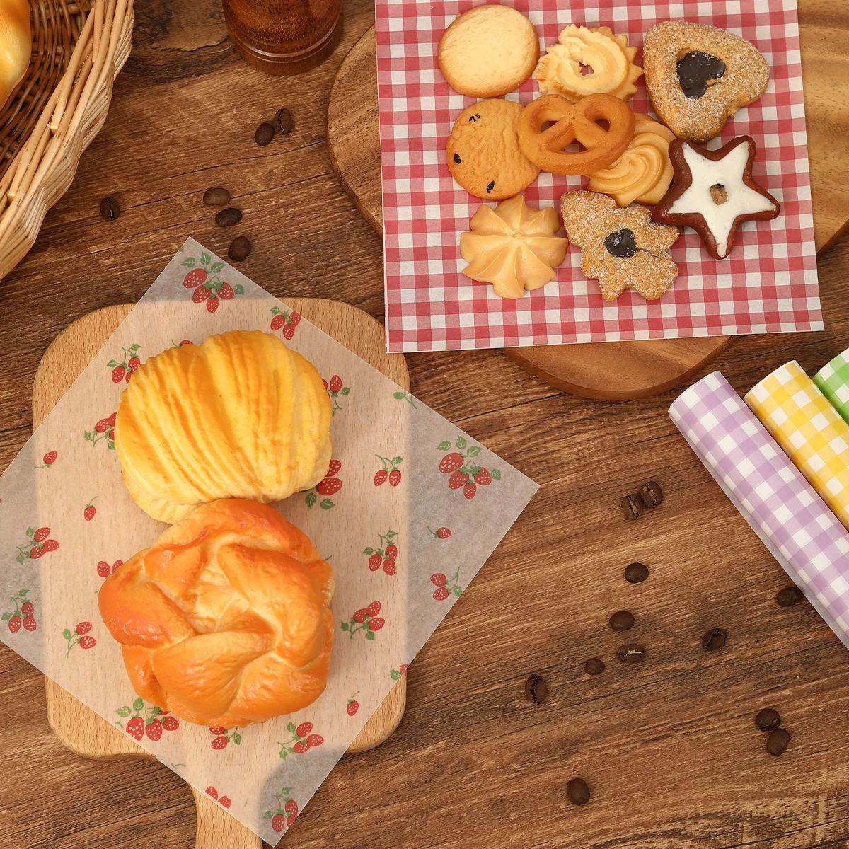 50Pcs Oilproof Wrapping Paper  - Kitchen Baking Gifts recensie en prijs