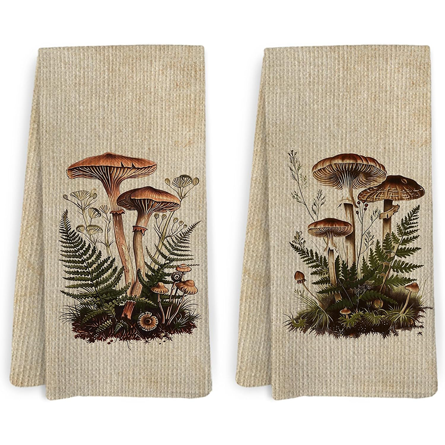 2Pcs, Vintage Mushroom Kitchen - Kitchen Baking Necessities recensie en prijs