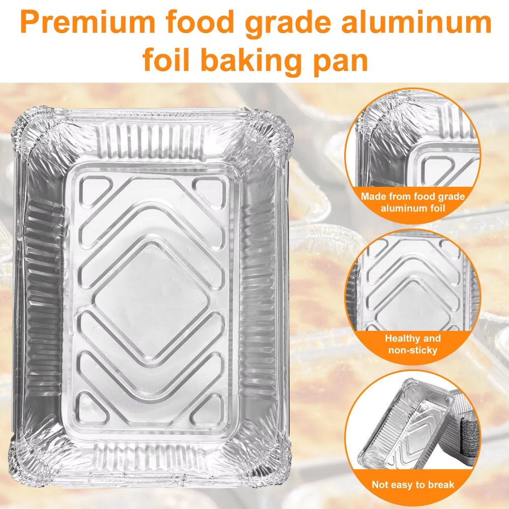 10PCS Disposable Aluminum Foil - Kitchen Baking Tray Storage recensie en prijs