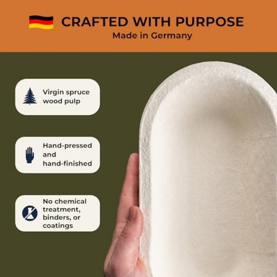 Small Oval 500g Banneton Bread - Proofing Basket Banneton recensie en prijs