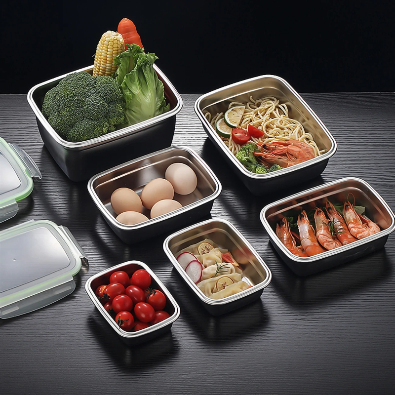 304 Stainless Steel Lunch Box  - Kitchen Baking Tins recensie en prijs