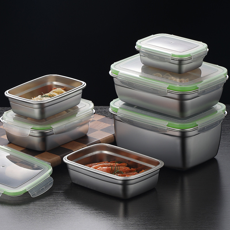 304 Stainless Steel Lunch Box  - Kitchen Baking Tins recensie en prijs