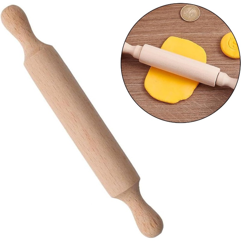 Wooden Mini Rolling Pin for Ki - Kitchen Roller Baking recensie en prijs