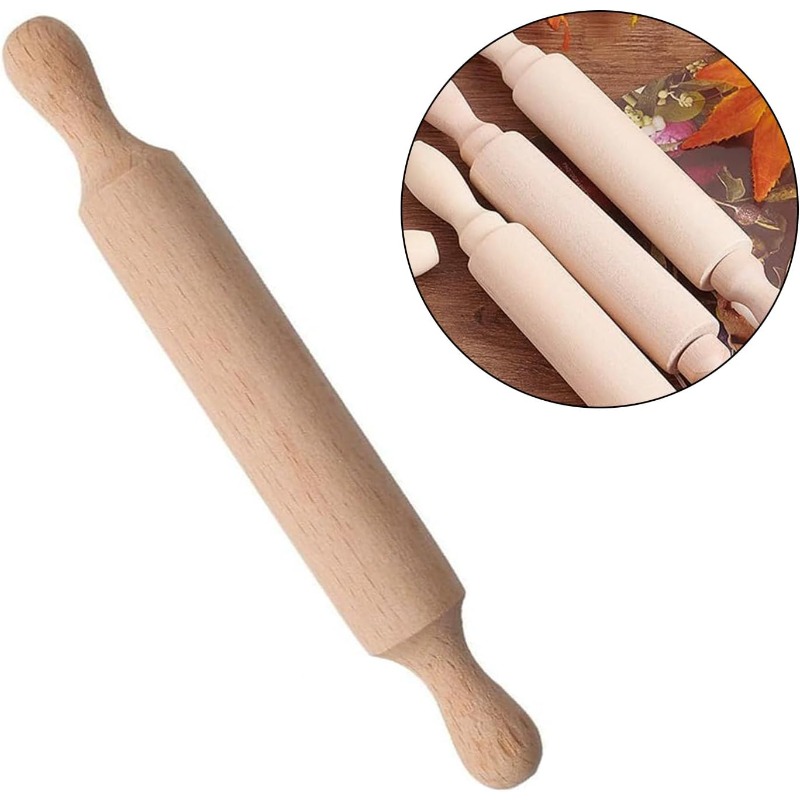 Wooden Mini Rolling Pin for Ki - Kitchen Roller Baking recensie en prijs
