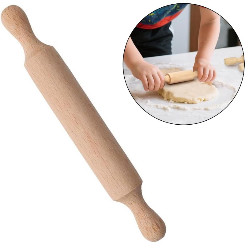 Wooden Mini Rolling Pin for Ki - Kitchen Roller Baking recensie en prijs