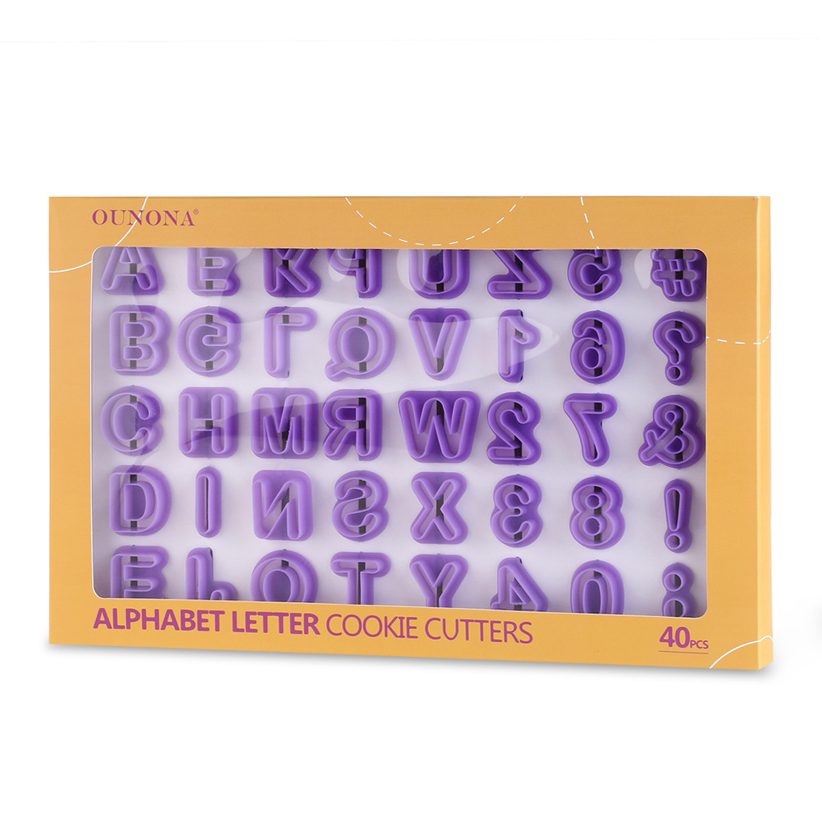 40Pcs Alphabet Number Letter C - Cookie Cutter Set recensie en prijs