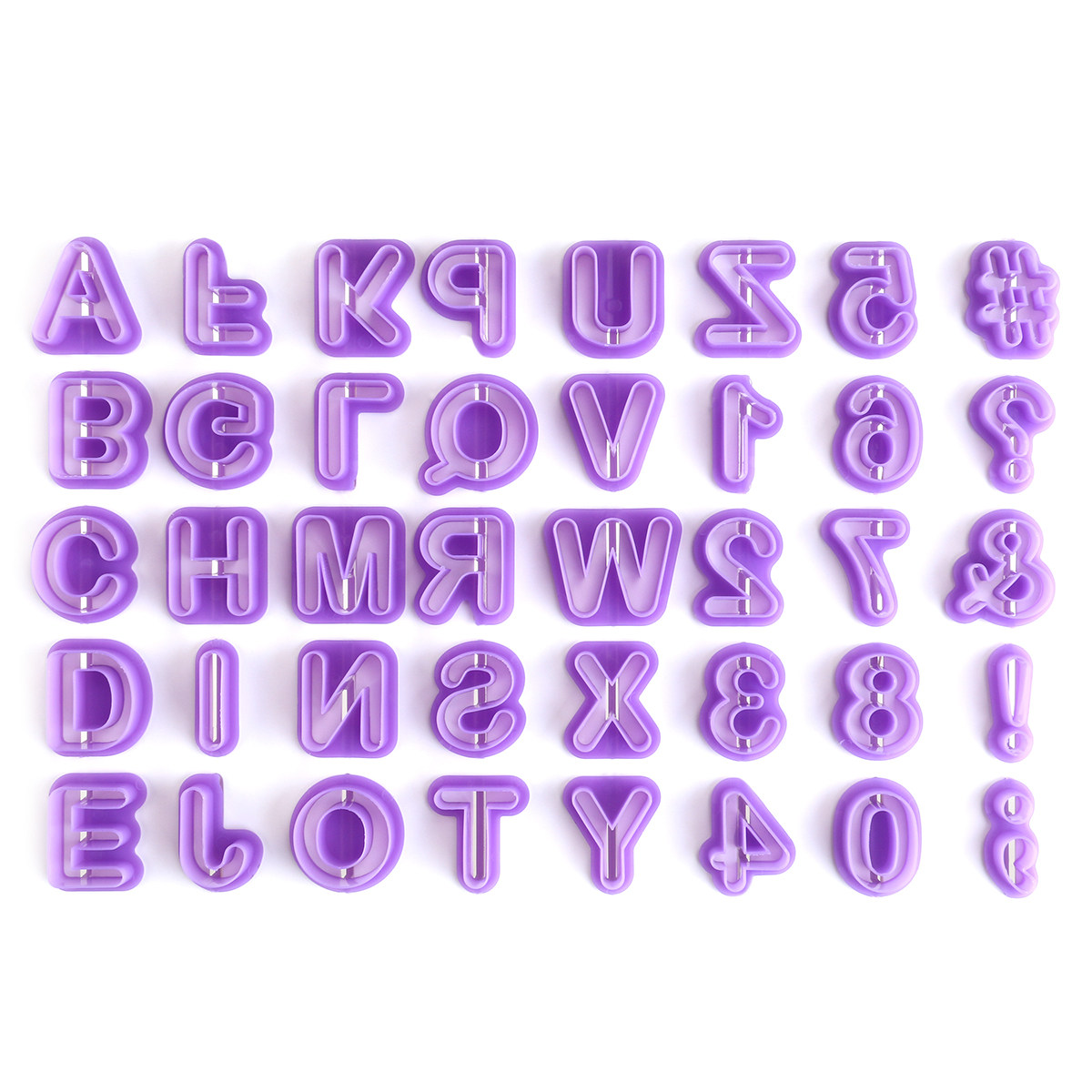 40Pcs Alphabet Number Letter C - Cookie Cutter Set recensie en prijs