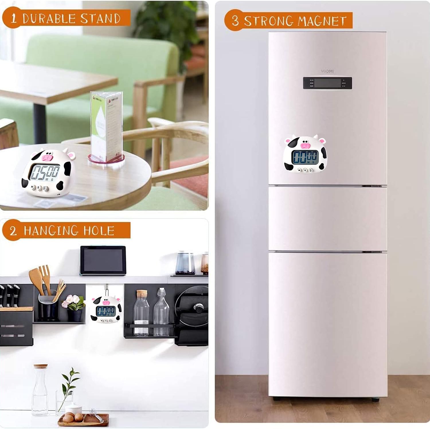 Cute Cow Kitchen Timer, Digita - Kitchen Baking Game recensie en prijs