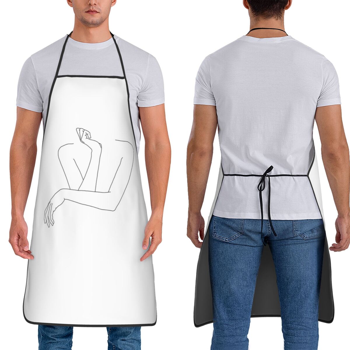 Folded Arms Line Drawing - Ann - Kitchen Baking Drawing recensie en prijs
