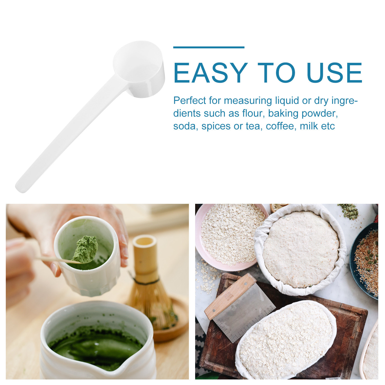 10Pcs Food-Grade Plastic Measu - Kitchen Baking Soda recensie en prijs