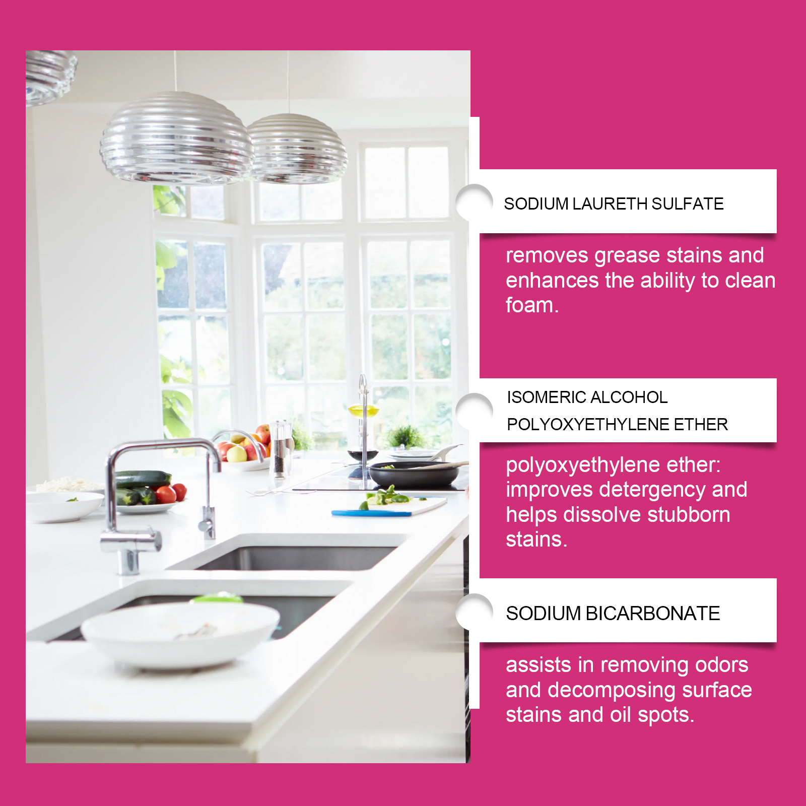 Baking Soda Cleaning Spray,Hea - Kitchen Baking Soda recensie en prijs